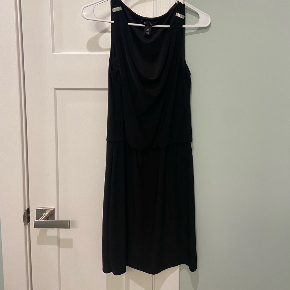 Black Mini Dress - White House | Black Market - Size XS